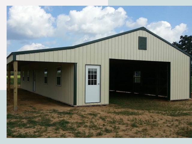 Строительство конюшен в Кропоткине