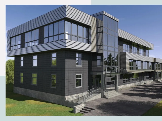 Административные здания в Кропоткине