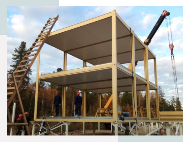 Строительство модульных здания Кропоткин