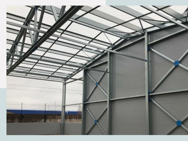 Каркасные ангары от СтальСтрой-Крп по цене от 652 руб.