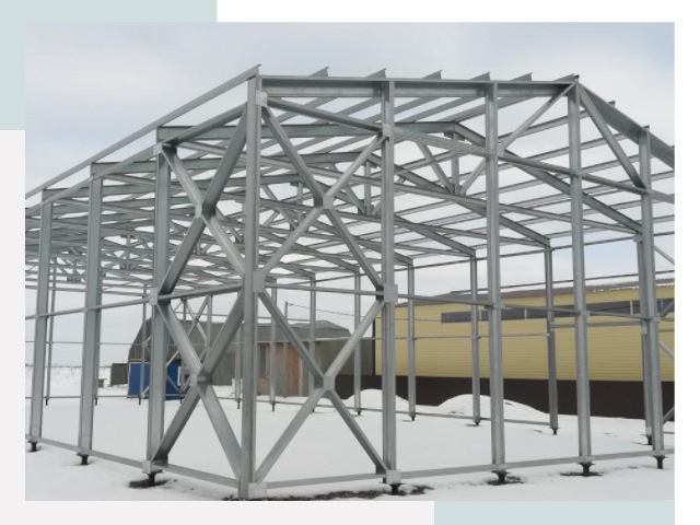 Каркасные ангары в Кропоткине