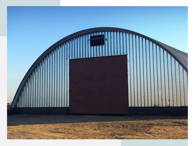 Арочные ангары в Кропоткине