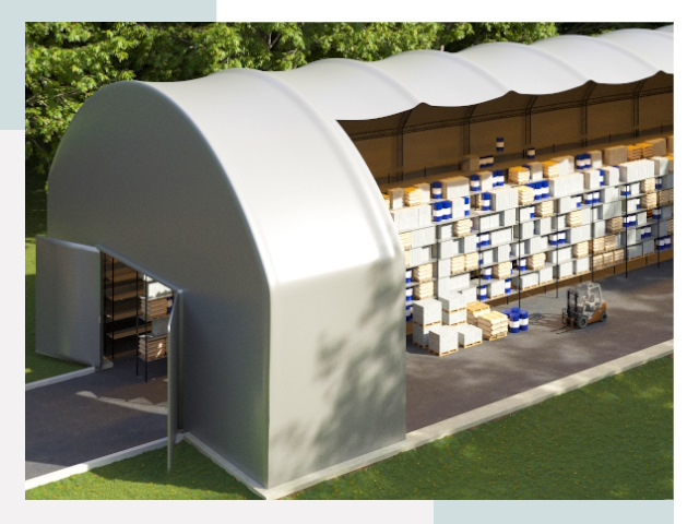 Тентовые ангары в Кропоткине