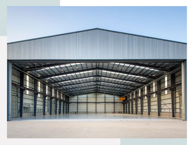 Большие ангары в Кропоткине