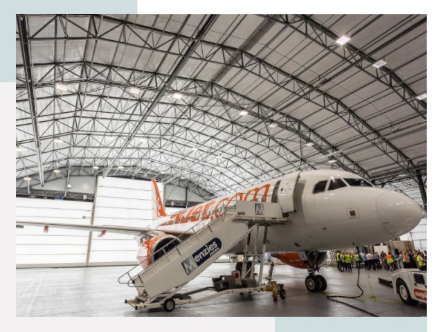 Авиационные ангары в Кропоткине