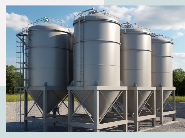 Металлические силосы от СтальСтрой-Крп по цене 652 руб.