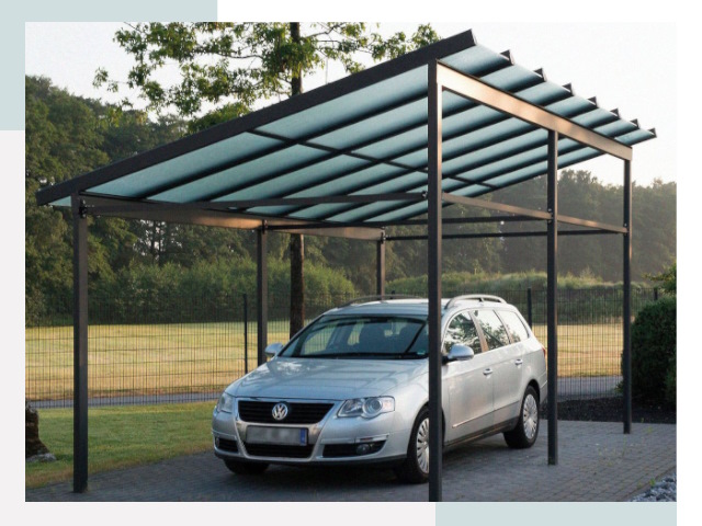Навесы для автомобилей в Кропоткине