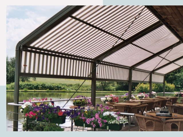 Элегантные навесы для кафе от 652 руб в Кропоткин