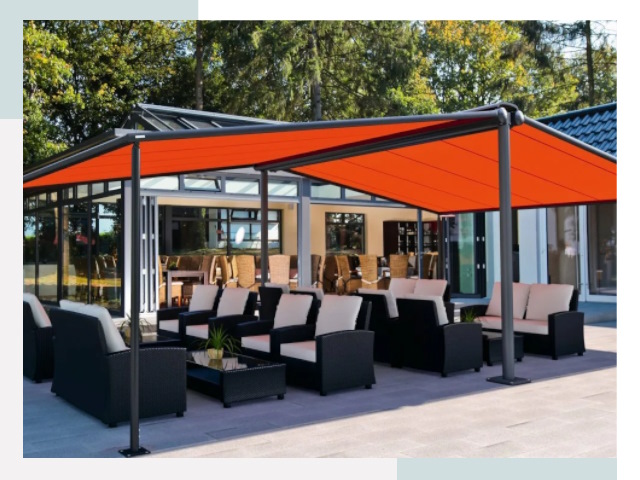 Навесы для кафе и ресторанов в Кропоткине