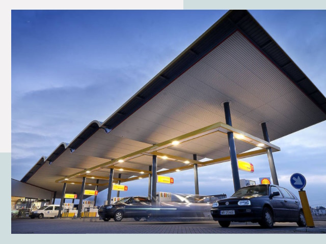 Навесы для АЗС в Кропоткин от 652 руб. - Защита и комфорт