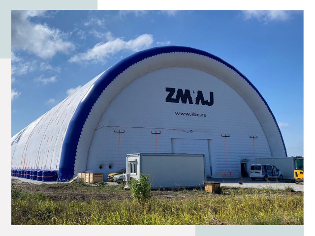 Брендирование ангаров в Кропоткине