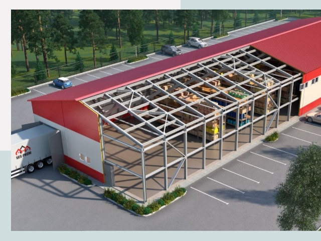 Проектирование ангаров в Кропоткине от 652 руб.