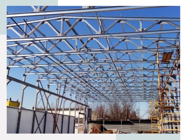 Металлокаркасы для складов в Кропоткине